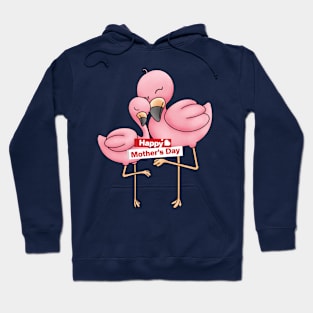 Flamingo mama animal mothers day Hoodie